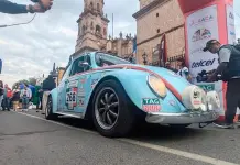 Emocionante etapa de la Carrera Panamericana en Morelia Emocionante etapa de la Carrera Panamericana en Morelia