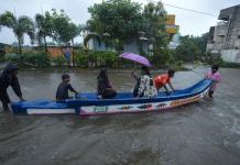 Inundaciones por monzón en el sur de India