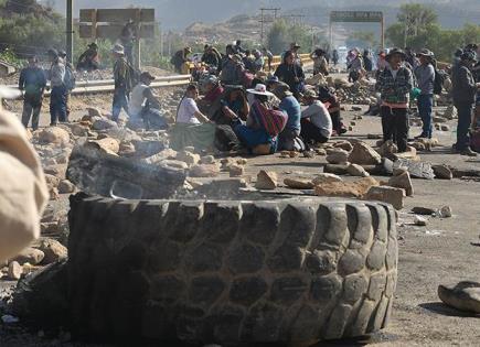 Seguidores organizan evobloqueos en Bolivia