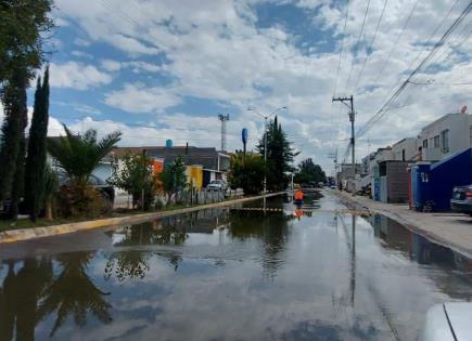 Video | Aguas negras afectan a vecinos de La Virgen y Privada La Merced