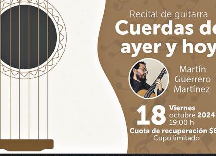 Hoy, Recital de Guitarras en el Cossío