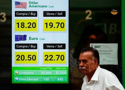 El peso terminó la semana en rojo