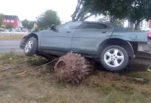 Accidente en carretera 57: volcadura de automóvil deja un lesionado leve Accidente en carretera 57: volcadura de automóvil deja un lesionado leve