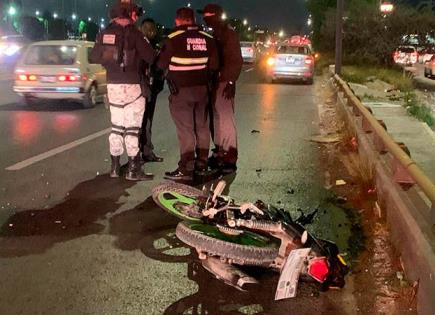 Fallece joven arrollado en puente de Villa de Pozos