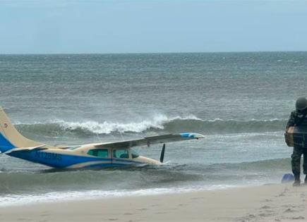 SEDENA asegura aeronave con cocaína en operativo en Oaxaca