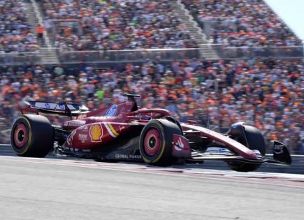 Triunfo de Ferrari en el Gran Premio de Estados Unidos