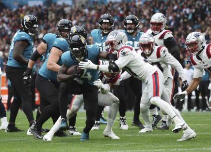 Triunfo de los Jaguars sobre los Patriots en la NFL