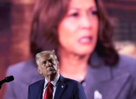 Trump critica a Kamala Harris en visita a McDonalds