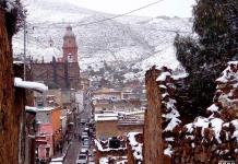 Protección Civil en alerta por posible nevada en Real de Catorce