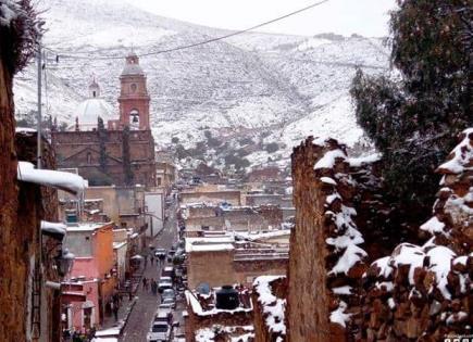 Protección Civil en alerta por posible nevada en Real de Catorce