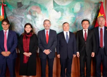 Cooperación bilateral entre México y China con el Partido Comunista