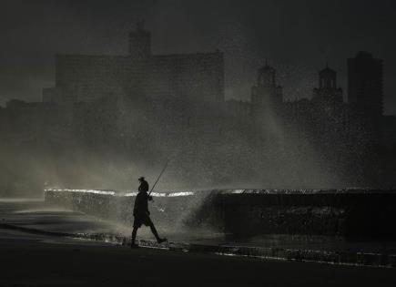 Impacto de la tormenta tropical Oscar en Bahamas y Cuba