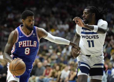 Lesiones en 76ers: Embiid y George fuera del inicio de temporada de la NBA