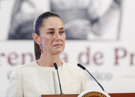 Claudia Sheinbaum anuncia fin de emergencia por huracán en Acapulco