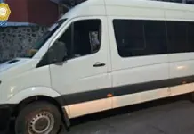 Violento incidente entre taxistas y conductor en Tlalpan
