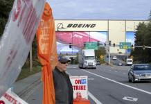 Boeing reporta pérdidas millonarias debido a huelga laboral