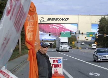 Boeing reporta pérdidas millonarias debido a huelga laboral