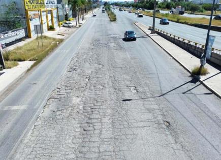 Fotos | Desde el aire, el tormento de transitar el bulevar San Luis