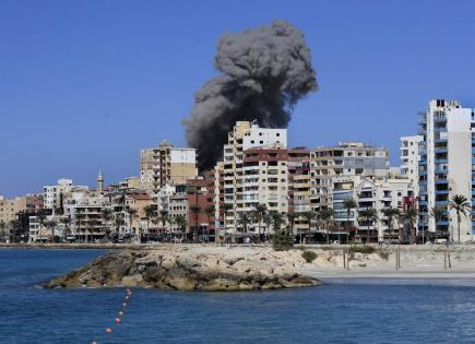 Israel ataca una ciudad costera libanesa tras la evacuación de residentes