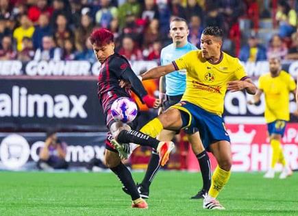 América rescata empate en Tijuana