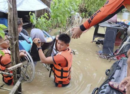 Impacto Mortal de la Tormenta Tropical en Filipinas