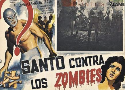 “Carteles de cine de terror mexicano”