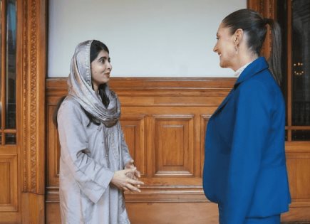 Claudia Sheinbaum califica de privilegio su encuentro con Malala