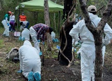 Lodazal impide revisar presunto campo de exterminio en Valles