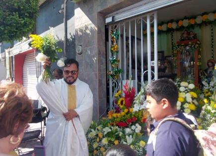 Celebran a San Judas Tadeo en Soledad