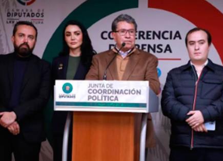 Postura de Morena y Monreal ante la reforma judicial