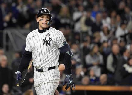 Situación crítica de los Yankees en la Serie Mundial contra los Dodgers