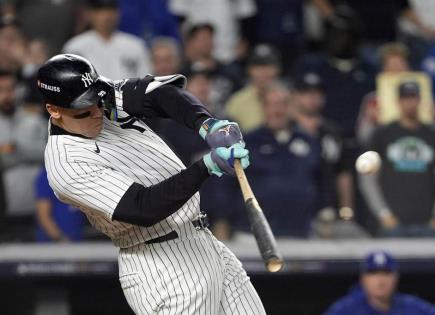 Actuación de Aaron Judge en la Serie Mundial 2024