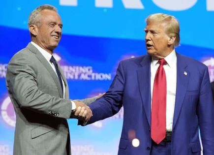 Robert F. Kennedy Jr. afirma que Donald Trump eliminará flúor del agua potable si gana elecciones