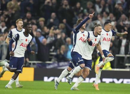 Tottenham aplasta a Aston Villa en la Liga Premier