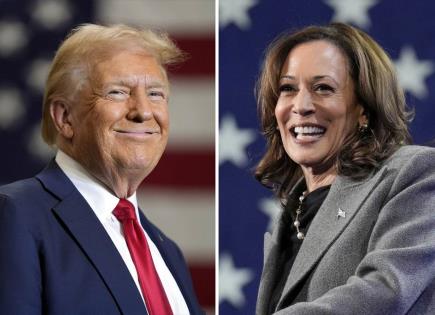 Kamala Harris y Donald Trump en la recta final de las elecciones