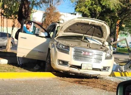 Mañana de accidentes en distintas zonas; sólo hay daños