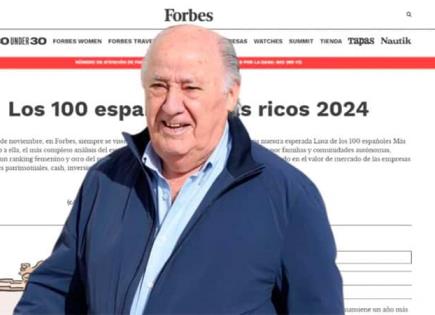 Amancio Ortega y las grandes fortunas de España