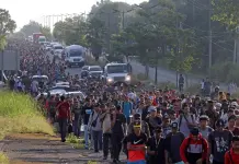 Atención y protección de la CNDH a la caravana migrante en México