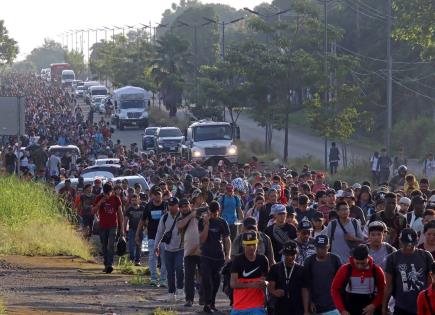 Atención y protección de la CNDH a la caravana migrante en México