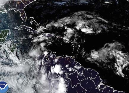 Impacto de la tormenta Rafael en el Caribe