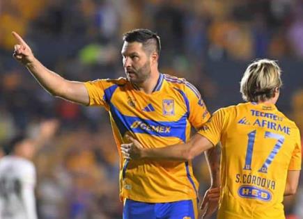 André-Pierre Gignac lleva el triunfo de Tigres ante Toluca