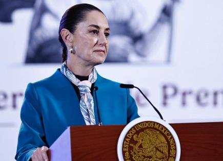 Claudia Sheinbaum destaca la democracia en México