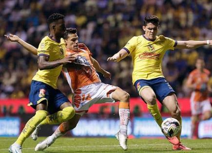 América remonta y vence a Pachuca 