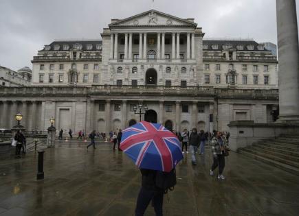 Banco de Inglaterra reduce tasas de interés por inflación