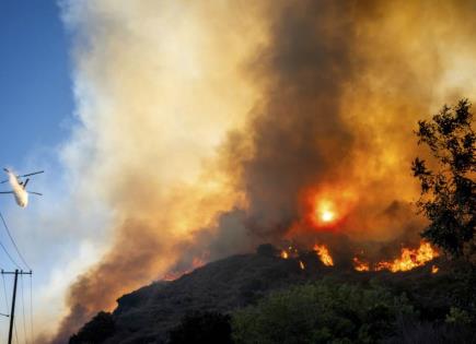 Emergencia por Incendio Forestal en California