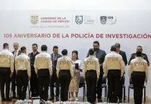 Celebraci&oacute;n del 105 Aniversario de la Polic&iacute;a de Investigaci&oacute;n en la Ciudad de M&eacute;xico