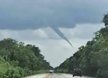 Impactante Avistamiento de Nube de Embudo en Mérida