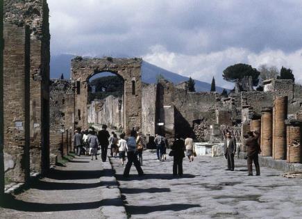 Protección del patrimonio en Pompeya