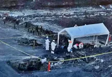 Recuperación de restos de mineros atrapados en Coahuila