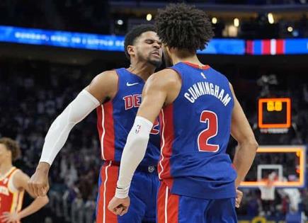 Pistons vencen a Hawks de Atlanta